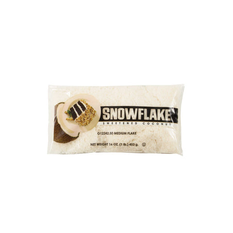 Snowflake Medium Coconut Flake, 1 Pound -- 10 per case