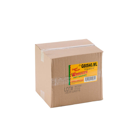 Wingers Original Recipe Sauce 4 Case 1 Gallon