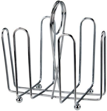 Winco Chrome Plated Cruet Rack for Sugar Packets -- 12 per case