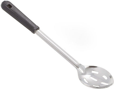 Winco Stainless Steel Slotted Basting Spoon with Bakelite Handle, 15 inch -- 12 per case