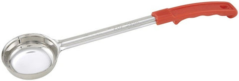 Winco One-Piece Stainless Steel Red Solid Food Portion Controller, 2 Ounce -- 12 per case
