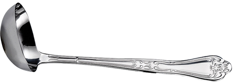 Winco Stainless Steel Gravy and Soup Ladle, 9 inch -- 12 per case