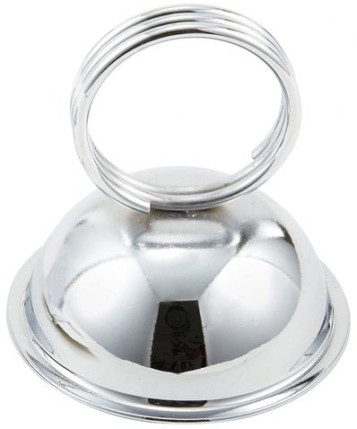 Winco Ring Type Menu Holder, 2 1/2 x 2 1/3 inch -- 24 per case