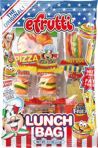 Efrutti Gummy Candy - Lunch Bag, 2.7 Ounce -- 12 per case