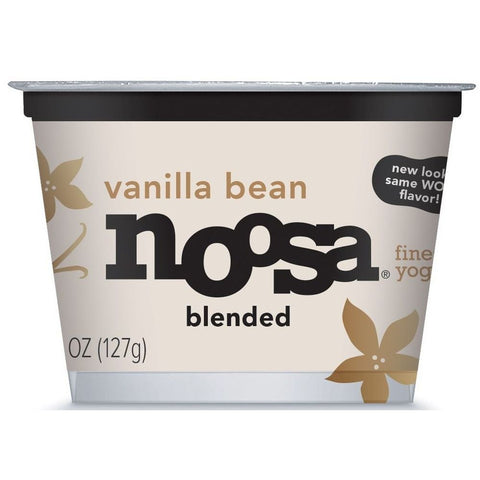 Noosa Vanilla Bean Blended Yoghurt, 4.5 Ounce -- 6 per case