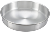 Winco Aluminum Layer Cake Pan, 10 x 10 x 3 inch -- 6 per case