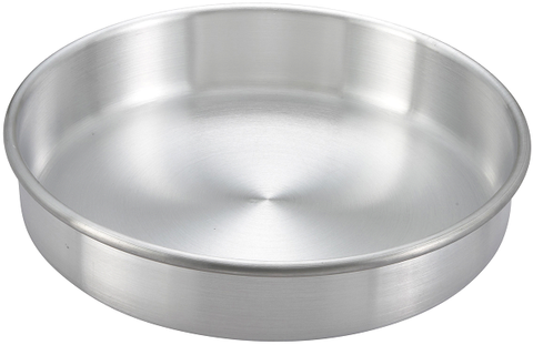Winco Aluminum Layer Cake Pan, 10 x 10 x 3 inch -- 6 per case