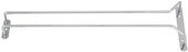 Winco Single Channel Chrome Plated Wire Glass Hanger, 16 inch -- 12 per case