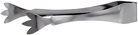 Winco Satin Finish Stainless Steel 3 Prongs Ice Tong, 7 inch -- 12 per case