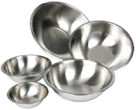 Winco Heavy Duty Mixing Bowl, 3 Quart -- 12 per case