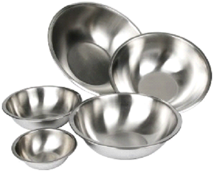 Winco Heavy Duty Mixing Bowl, 5 Quart -- 6 per case