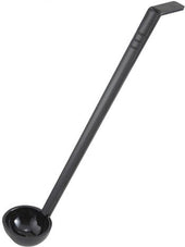 Winco Polycarbonate Black Ladle, 1 Ounce -- 12 per case