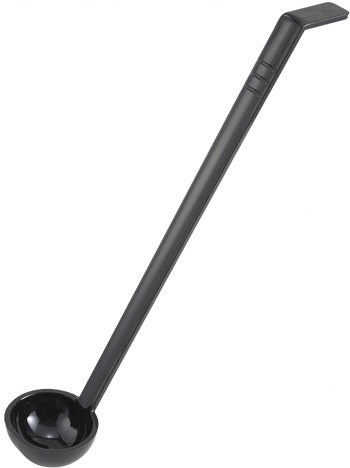 Winco Polycarbonate Black Ladle, 1 Ounce -- 12 per case