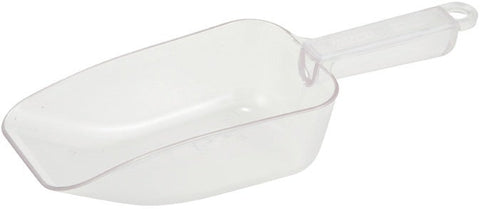 Winco Polycarbonate Clear Scoop, 5 Ounce -- 24 per case