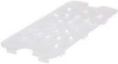 Winco Polycarbonate Third Size Drain Shelf, 10 1/4 x 4 7/16 inch -- 20 per case