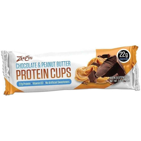 Zenevo Chocolate and Peanut Butter Protein Cup, 2.6 Ounce -- 144 per case