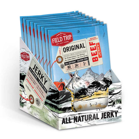 Field Trip Original Beef Jerky, 2.2 Ounce -- 9 per case.