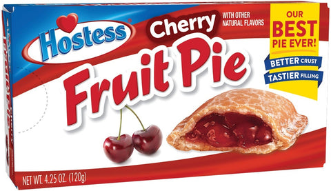 Hostess Cherry Fruit Pie, 4.25 ounce -- 48 per case