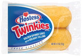 Hostess Twinkie Golden Sponge Cake with Creamy Filling, 2.7 Ounce -- 36 per case.