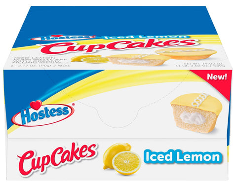 Hostess Single Serve Lemon Cupcake, 3.17 Ounce -- 36 per case