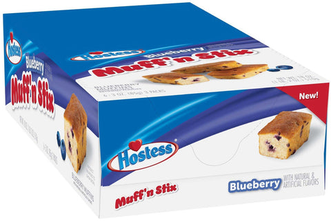 Hostess Blueberry Muffin Stix, 3 Ounce -- 36 per case
