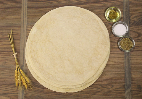 Ultra Thin Crust Traditional Pizza Crust, 8 inch -- 25 per case.