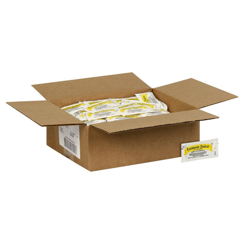 Portion Pac Lemon Juice Packets, 4 Gram -- 200 per case