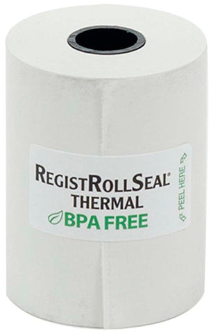 National Checking Company TillRolls White 1 Ply Register Roll, 2.25 inch -- 50 rolls per case