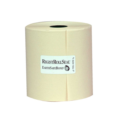National Checking Company Yellow Canary 1 Ply Register Roll, 3 inch -- 50 rolls per case.
