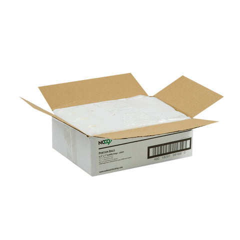 National Checking Company Dateit Plain Portion/Saddle Bag, 6.5 x 7 inch -- 2000 per case.