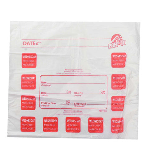National Checking Wednesday Portion Saddle Bags, 10 x 8.5 inch -- 2000 per case.