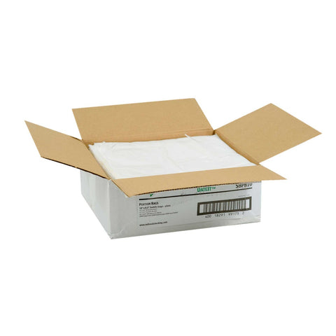 National Checking Company Dateit Plain Portion/Saddle Bag, 10 x 8.5 inch -- 2000 per case.