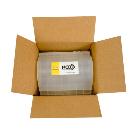 National Checking Labelocker Durable Plastic 7 Day Label Dispenser, 0.75 inch Rolls.
