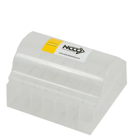 National Checking Labelocker Durable Plastic 7 Day Label Dispenser, 0.75 inch Rolls.