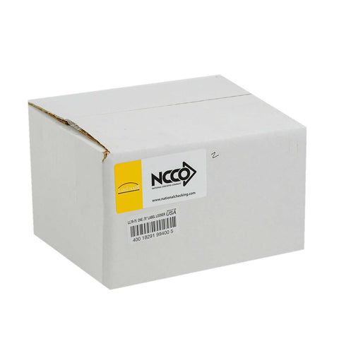National Checking Labelocker Durable Plastic 7 Day Label Dispenser, 0.75 inch Rolls.