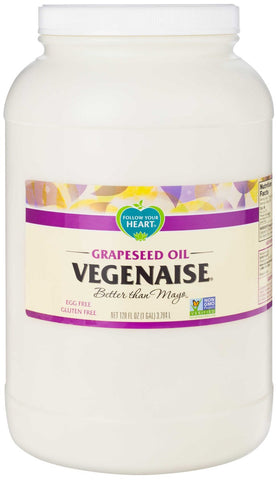 Follow Your Heart Grapeseed Vegenaise, 1 Gallon -- 4 per case.