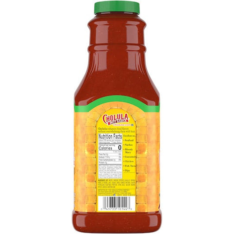 Cholula Chili Lime Hot Sauce, 64 Fluid Ounce -- 4 per case