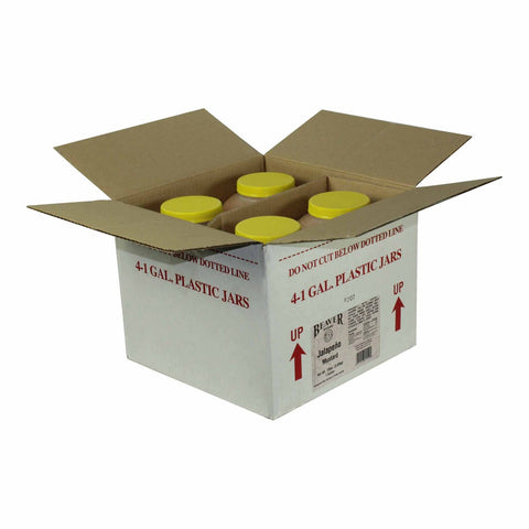 Beaver Jalapeno Mustard, 144 Ounce -- 4 per case.