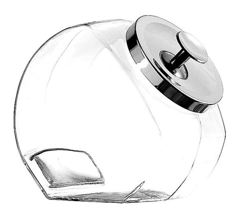 Anchor Hocking Penny Candy Jar with Brushed Finish Lid, 0.5 Gallon -- 4 per case