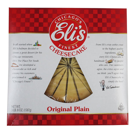 Elis Original Plain Cheesecake, 56 Ounce -- 4 per case.