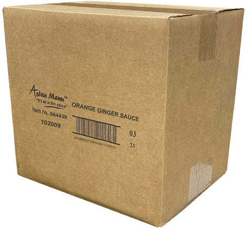Asian Menu All Natural Orange Ginger Sauce, 0.5 Gallon -- 4 per case.
