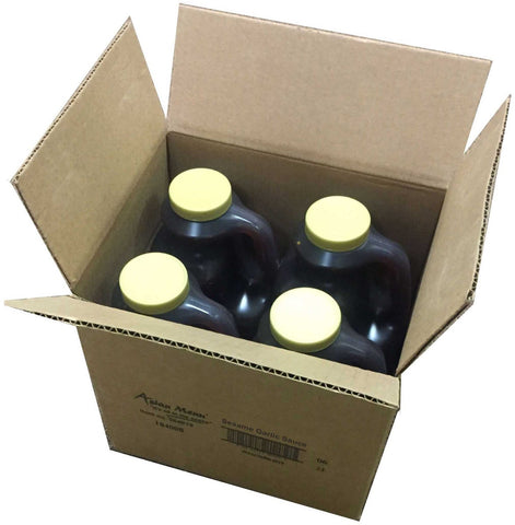 Asian Menu All Natural Sesame Garlic Sauce, 0.5 Gallon -- 4 per case.