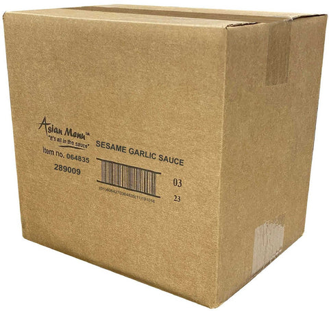 Asian Menu All Natural Sesame Garlic Sauce, 0.5 Gallon -- 4 per case.