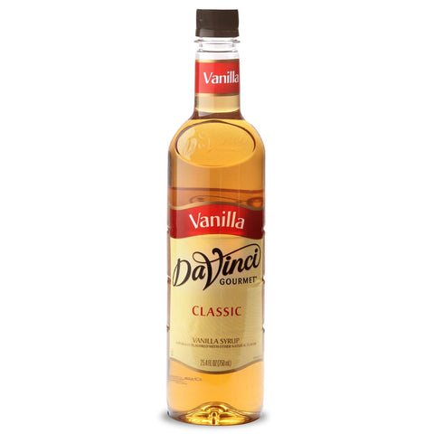 Davinci Gourmet Vanilla Flavored Syrup, 750 Milliliter -- 4 per case.