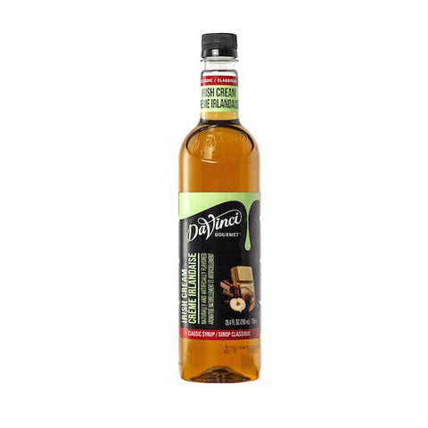 Davinci Gourmet Irish Cream Flavored Syrup, 750 Milliliter -- 4 per case