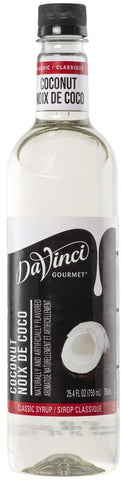 Davinci Gourmet Coconut Flavored Syrup, 750 Milliliter -- 4 per case