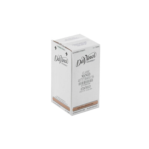 Davinci Gourmet Mango Flavored Syrup, 750 Milliliter -- 4 per case.
