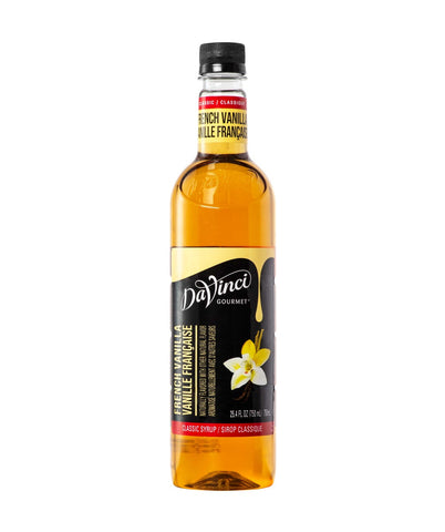 Davinci Gourmet French Vanilla Flavored Syrup, 750 Milliliter -- 4 per case.