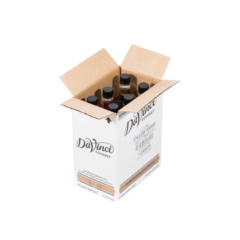Davinci Gourmet English Toffee Flavored Syrup, 750 Milliliter -- 4 per case.