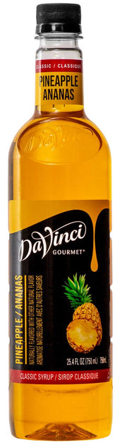 Davinci Gourmet Pineapple Syrup, 750 Milliliter -- 4 per case